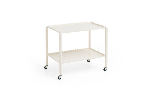 Arcs Trolley Low rullebord - Eggshell