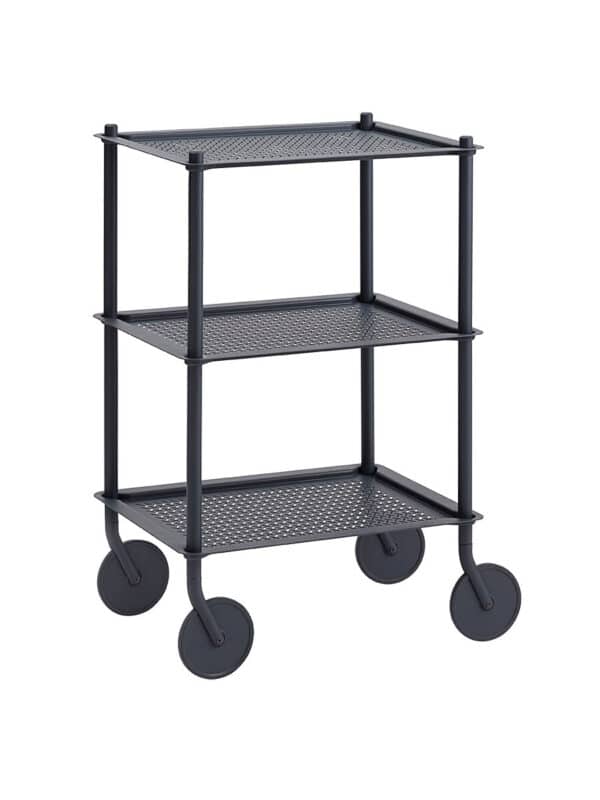 Flow Trolley, 3-layer fra Muuto (Blue grey)