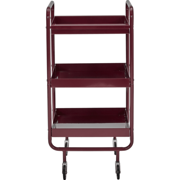 House Doctor Trolley, HDRoll, Bordeaux,42x85x38cm