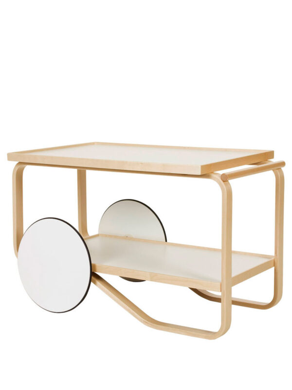 Tea Trolley 901 fra Artek (Hvid)